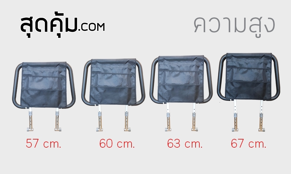 ราวกั้นตกเตียง อเนกประสงค์ รุ่น Defense-2 Silver (ดีเฟ้นท์-ทู ซิลเวอร์)